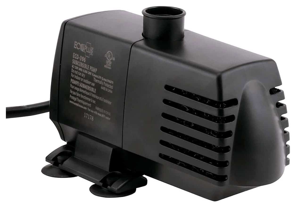 Eco Plus Submersible Water Pump for Ponds & Hydroponics- Best Hydroponic Water Pump